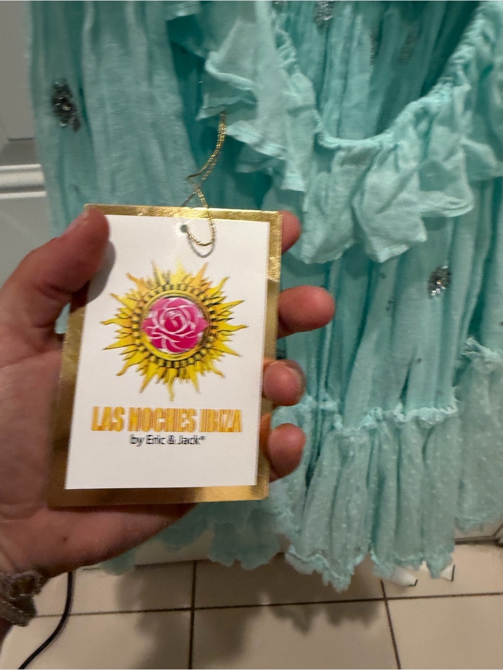 Las Noche Ibiza dress sz small - Picture 4 of 4